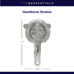 5 pc Cocktail Shaker Set with Boston Shaker, Hawthorne Strainer, Japanese-style Jigger, and Professional Muddler